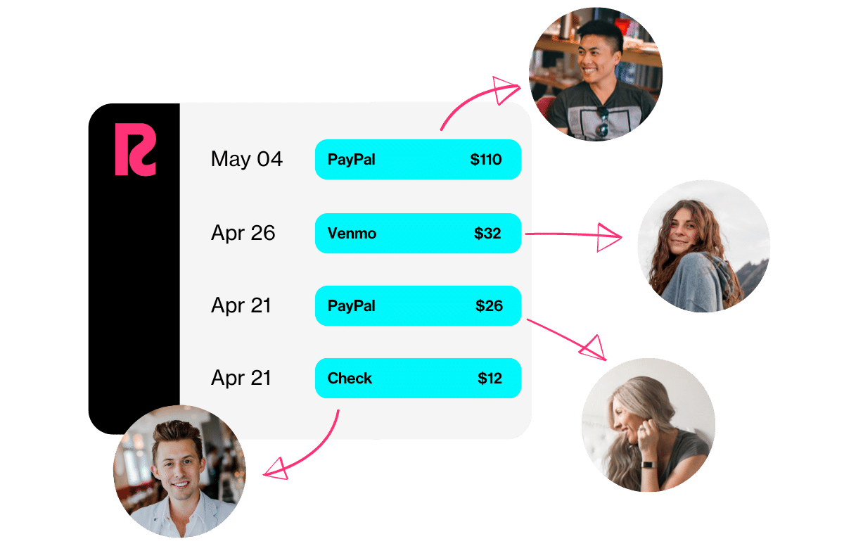 Centralize payments for affiliates, influencers and ambassadors. Streamline compensating your biggest supporters while clearly showing your ambassadors their rewards and commissions. feature image