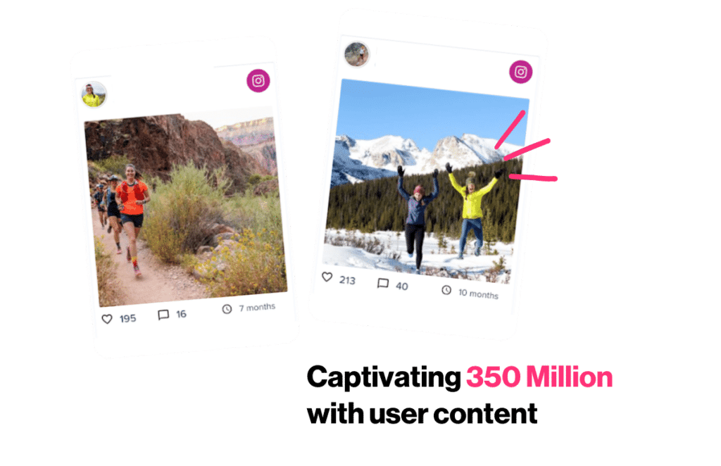 Salomon and success with user content (UGC)