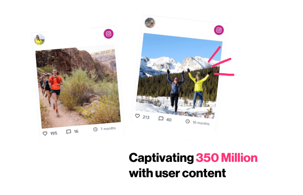 Salomon and success with user content (UGC)