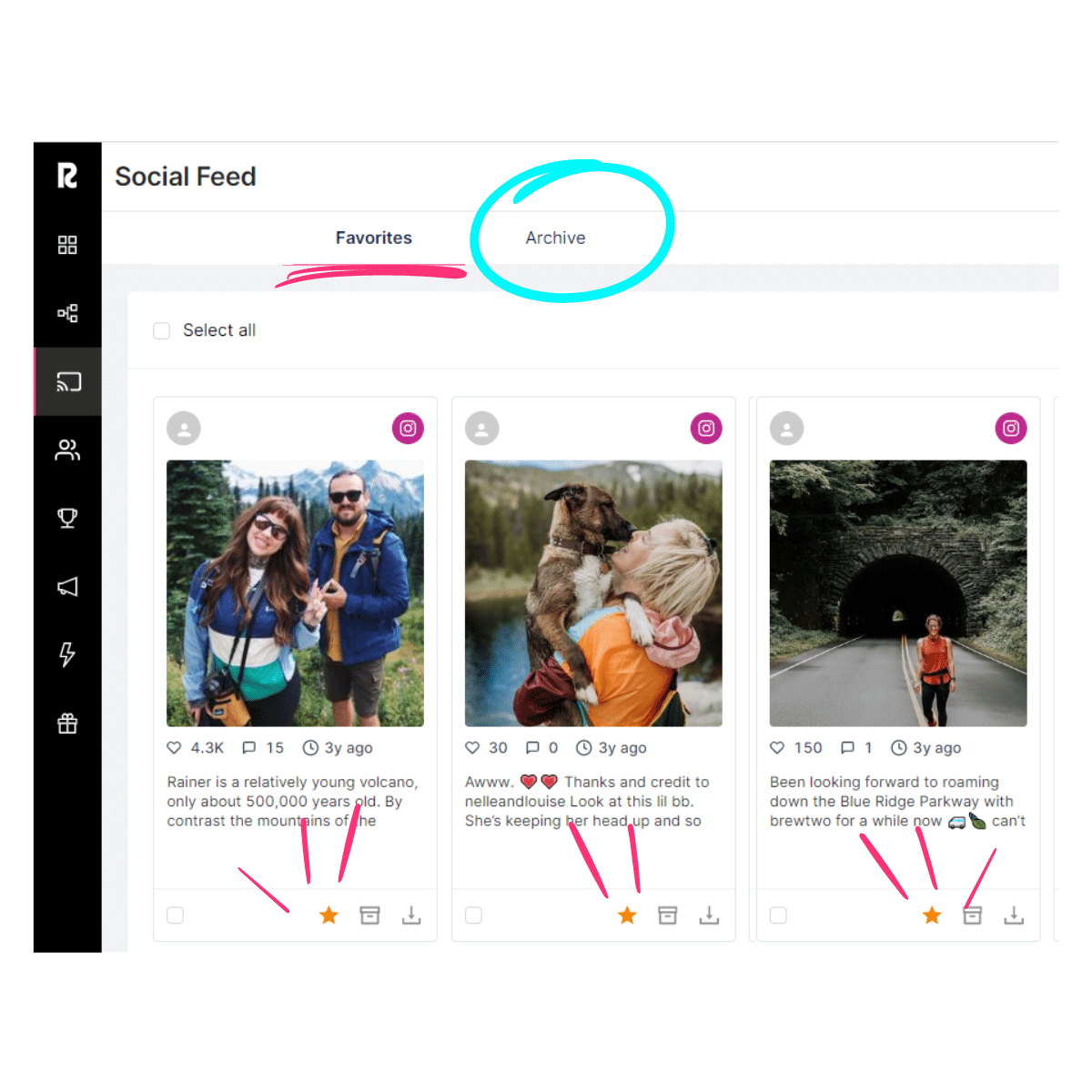 Comparing standard and full social listening coverage