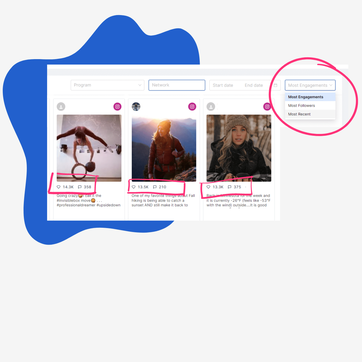 Connecting Facebook and Instagram accounts for social listening