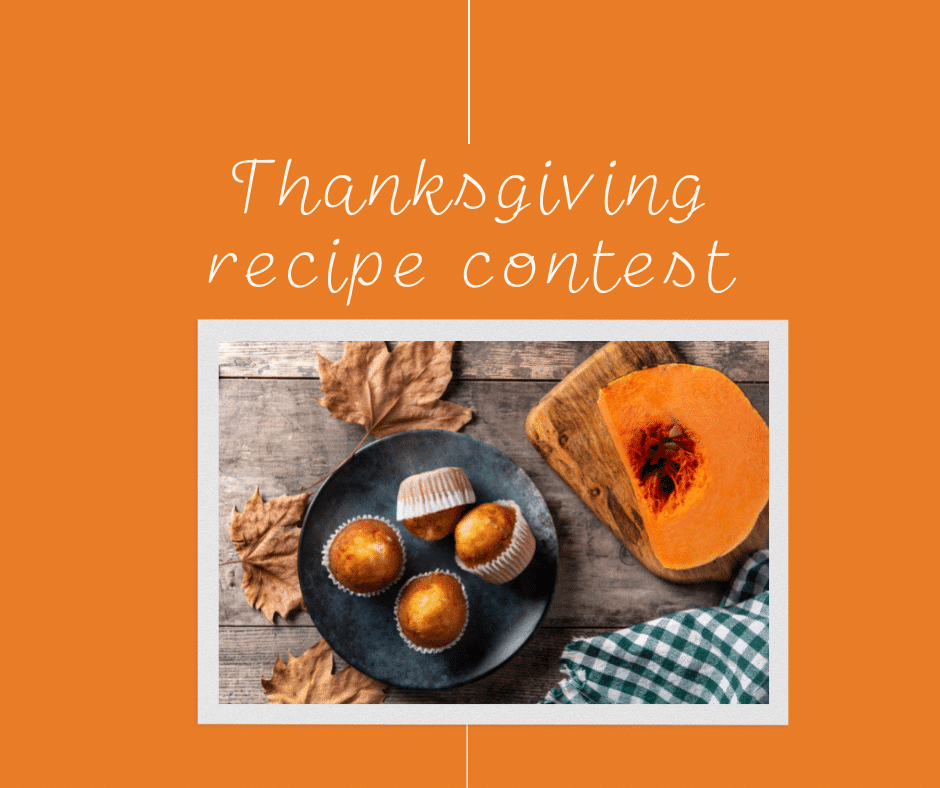 Thanksgiving social media posts that inspire and unite people with yummy Thanksgiving recipe contests