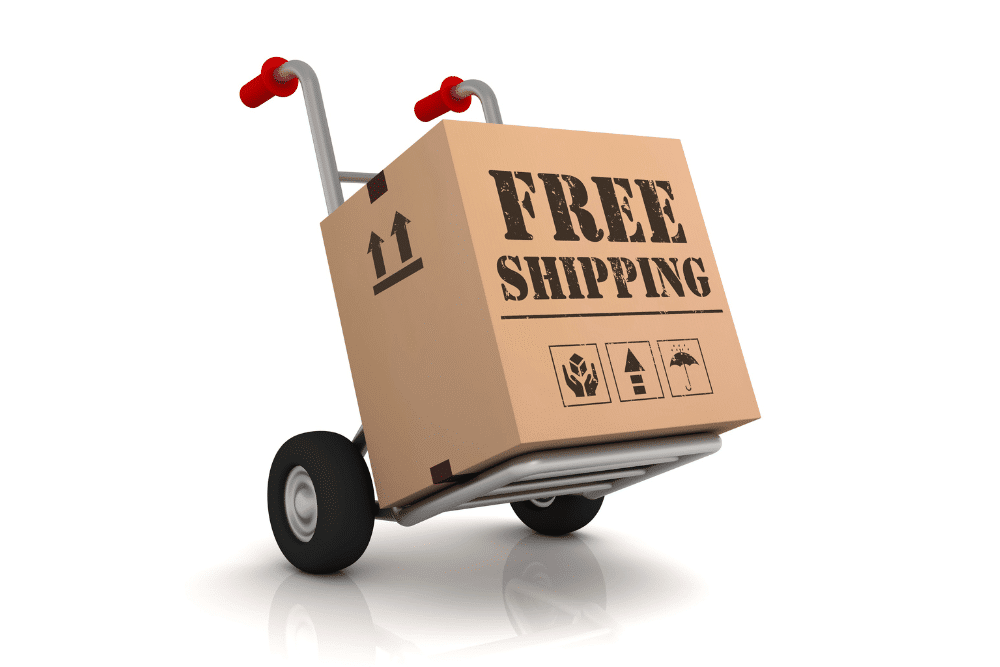 A Cyber Monday idea for a social media campaign in which ambassadors offer free shipping to people in their communities.