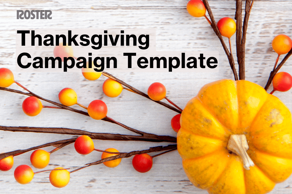 Thanksgiving social media campaigns for influencers and ambassadors on the Brand Ambassador and Influencer Social Media Campaign Templates webpage