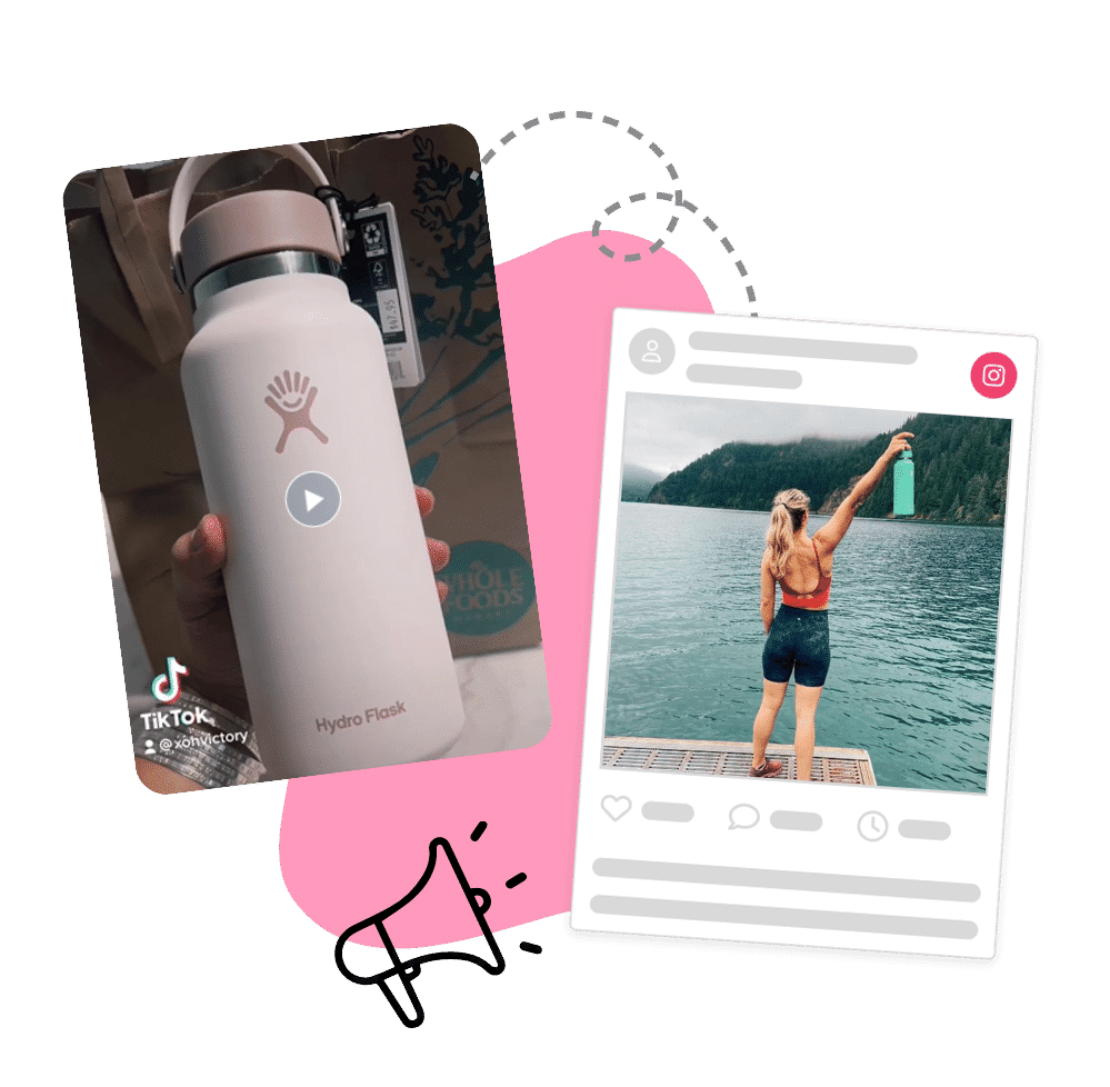 User-generated content collected through Roster campaigns