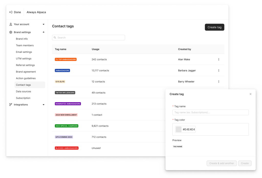 image for Contact Tag Management - Dec 2023 product update