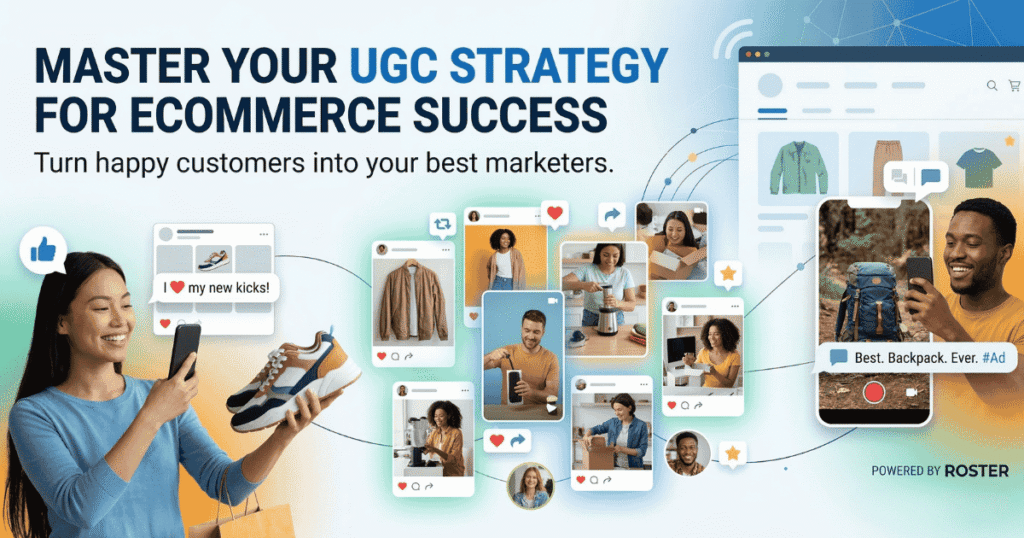 Ugc Roster Master UGC Strategy for Ecommerce Success - Roster